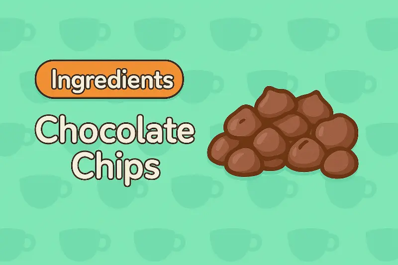 Chocolate Chips - Luxury topping for hidden orders and Chocolate Delight in Good Coffee Great Coffee