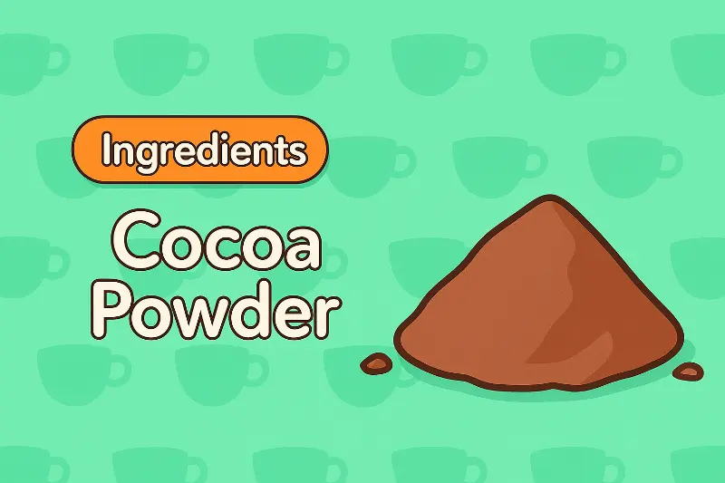 Cocoa Powder - Essential topping for Mocha and Chocolate Delight in Good Coffee Great Coffee