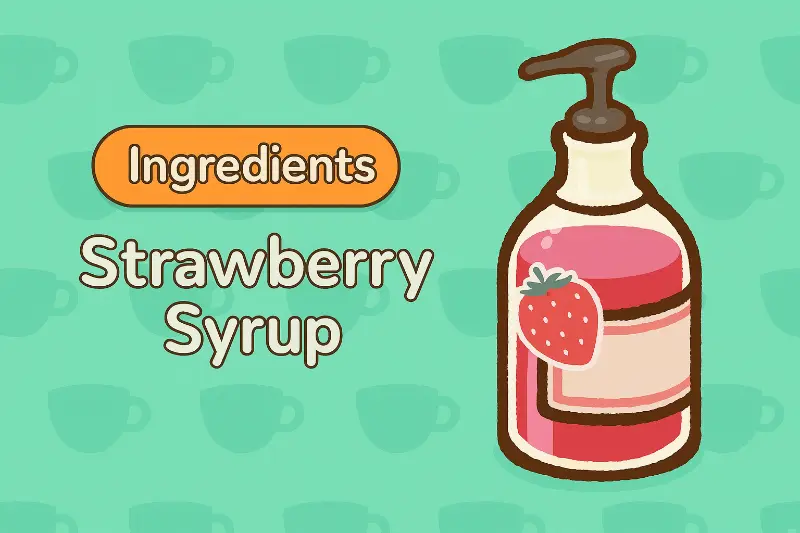 Strawberry Syrup - Fruity strawberry flavoring
