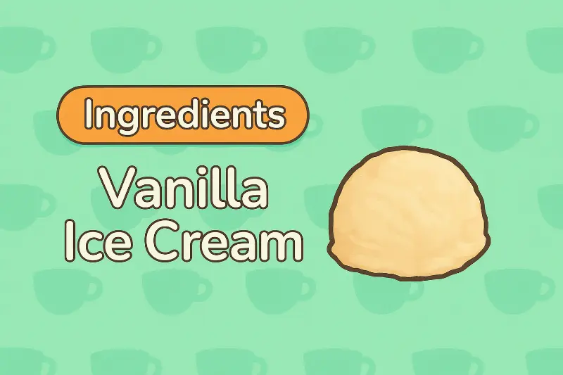 Vanilla Ice Cream - Premium dessert ingredient for Affogato and special drinks in Good Coffee Great Coffee